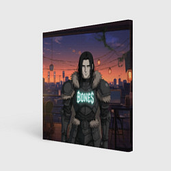 Картина квадратная Bones в аниме