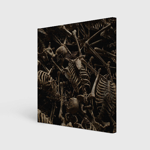 Картина квадратная Человеческие кости / 3D-принт – фото 1