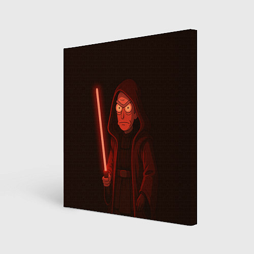 Картина квадратная Рик - владыка ситх / 3D-принт – фото 1