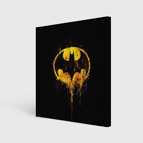 Картина квадратная Бэтмен летучая мышь / 3D-принт – фото 1