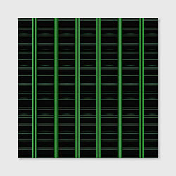 Холст квадратный Color black cage, цвет: 3D-принт — фото 2