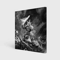 Картина квадратная Робаут Жиллиман - Ультрамарины Warhammer