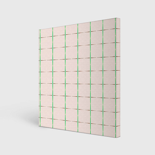 Картина квадратная Color white stripes / 3D-принт – фото 1