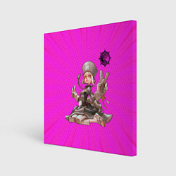 Холст квадратный Eishia from Gachiakuta, цвет: 3D-принт