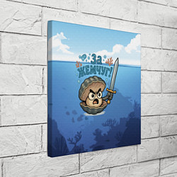 Холст квадратный Жемчуг с мечем, цвет: 3D-принт — фото 2