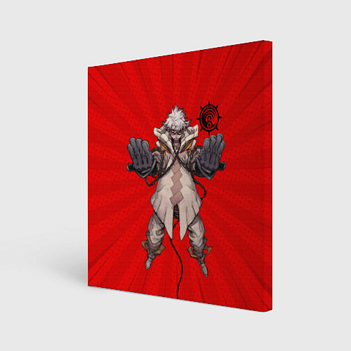 Картина квадратная Rudo Surebrec from Gachiakuta / 3D-принт – фото 1