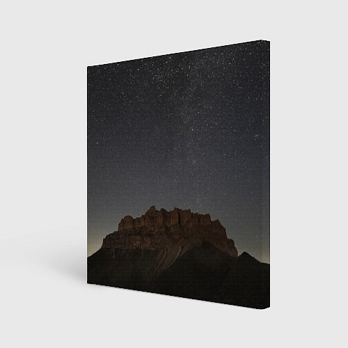 Картина квадратная Массив Метеген под звездами / 3D-принт – фото 1