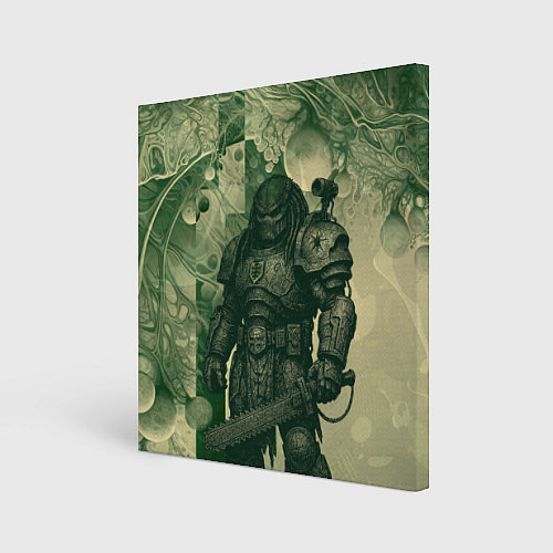 Картина квадратная Мощный бронированный хищник / 3D-принт – фото 1