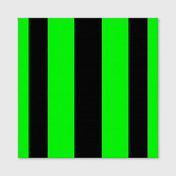 Холст квадратный Color black green, цвет: 3D-принт — фото 2