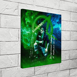 Холст квадратный Король и Шут - Я жив пока вы слышите меня, цвет: 3D-принт — фото 2