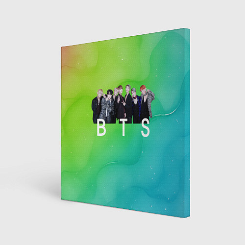 Картина квадратная BTS kpop / 3D-принт – фото 1