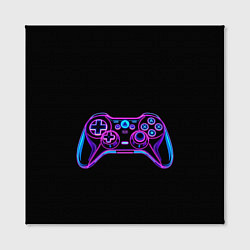 Холст квадратный Gamepad, цвет: 3D-принт — фото 2