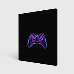 Холст квадратный Gamepad, цвет: 3D-принт