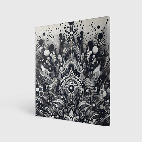 Картина квадратная Abstract pattern - graffiti / 3D-принт – фото 1