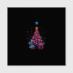 Холст квадратный Christmas gifts, цвет: 3D-принт — фото 2