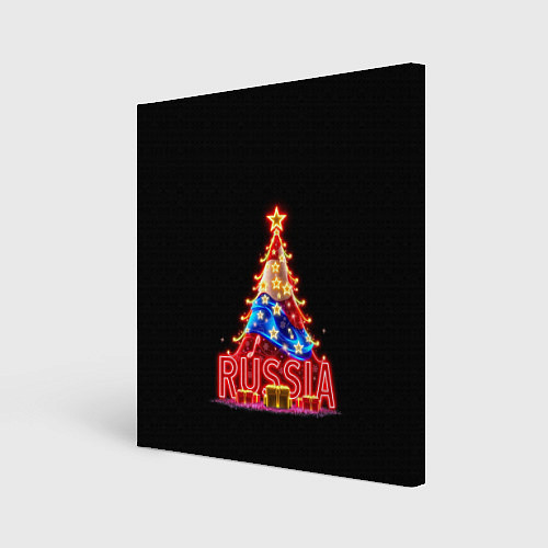 Картина квадратная Christmas day / 3D-принт – фото 1