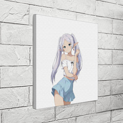 Холст квадратный Elf Frieren, цвет: 3D-принт — фото 2