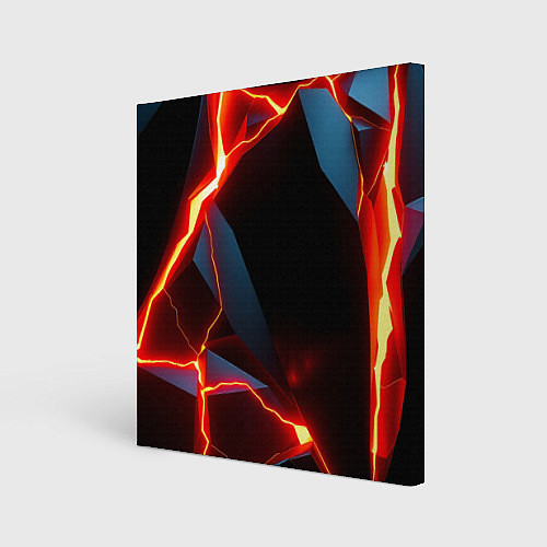 Картина квадратная Tile breaking / 3D-принт – фото 1