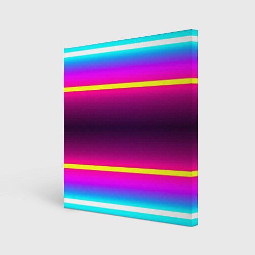 Картина квадратная Color neon / 3D-принт – фото 1
