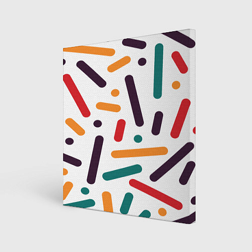 Картина квадратная Oval oil / 3D-принт – фото 1