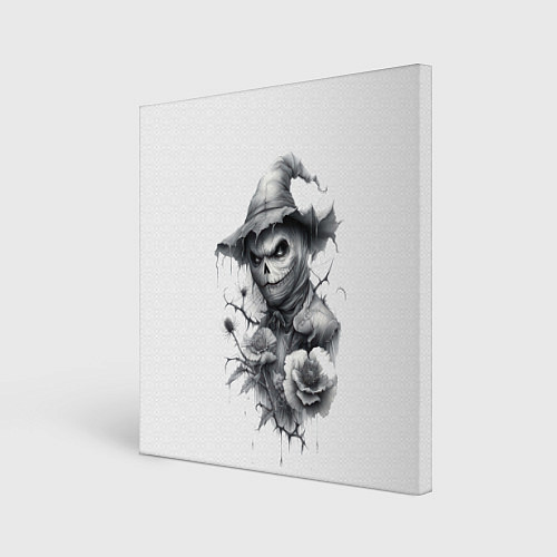 Картина квадратная Eerie Scarecrow / 3D-принт – фото 1