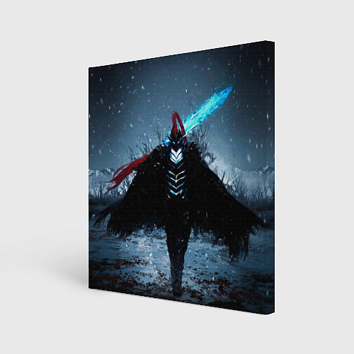 Картина квадратная Igris solo leveling / 3D-принт – фото 1