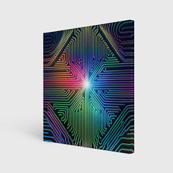 Картина квадратная Линейная графика