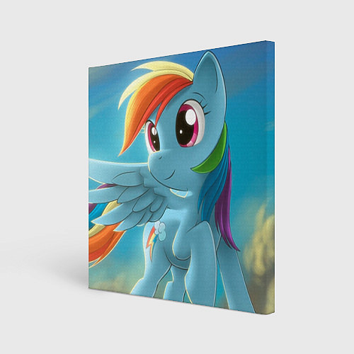 Картина квадратная My littlle pony / 3D-принт – фото 1