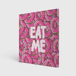 Картина квадратная Eat me, Homer