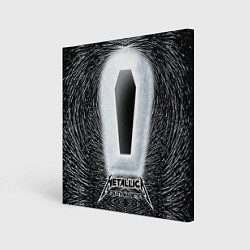 Холст квадратный Metallica: Death Magnetic, цвет: 3D-принт