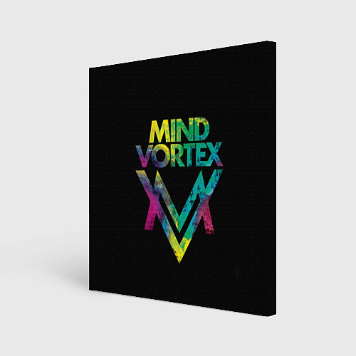 Картина квадратная Mind Vortex Colour / 3D-принт – фото 1