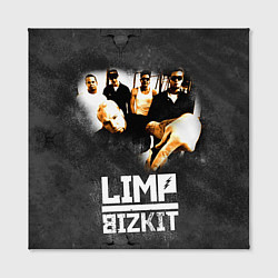 Холст квадратный Limp Bizkit: Rock in to you, цвет: 3D-принт — фото 2