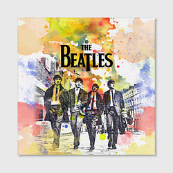 Холст квадратный The Beatles: Colour Spray, цвет: 3D-принт — фото 2