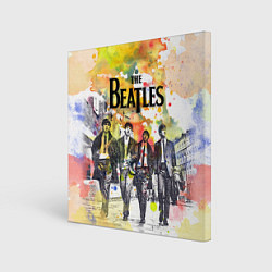 Картина квадратная The Beatles: Colour Spray