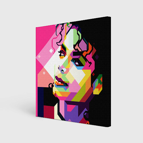 Картина квадратная Michael Jackson Art / 3D-принт – фото 1