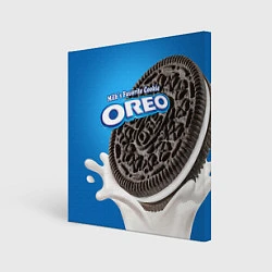 Холст квадратный Oreo, цвет: 3D-принт