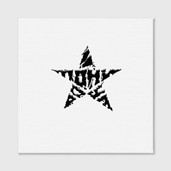 Холст квадратный Тони Раут звезда, цвет: 3D-принт — фото 2