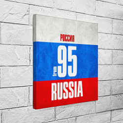 Холст квадратный Russia: from 95, цвет: 3D-принт — фото 2