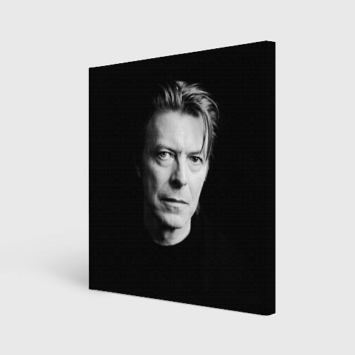 Картина квадратная David Bowie: Black Face / 3D-принт – фото 1