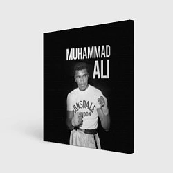 Холст квадратный Muhammad Ali, цвет: 3D-принт