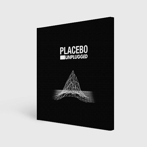Картина квадратная Placebo: Unplugged / 3D-принт – фото 1