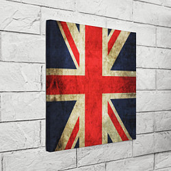 Холст квадратный Великобритания, цвет: 3D-принт — фото 2