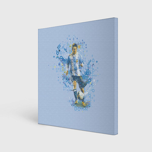 Картина квадратная Messi: Argentine Football / 3D-принт – фото 1