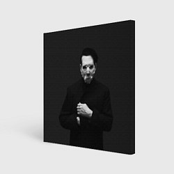 Холст квадратный Marilyn Manson, цвет: 3D-принт