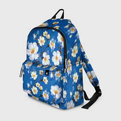 Рюкзак Цветы ретро 5, цвет: 3D-принт