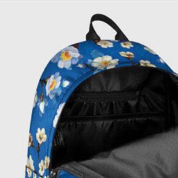 Рюкзак Цветы ретро 5, цвет: 3D-принт — фото 2