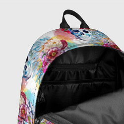 Рюкзак Цветы и бабочки 5, цвет: 3D-принт — фото 2