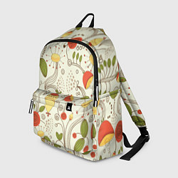 Рюкзак Поляна цветов, цвет: 3D-принт