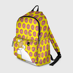 Рюкзак Пончики Гомера Симпсона, цвет: 3D-принт