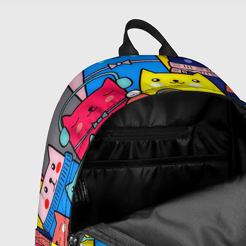 Рюкзак Отряд котиков / 3D-принт – фото 4